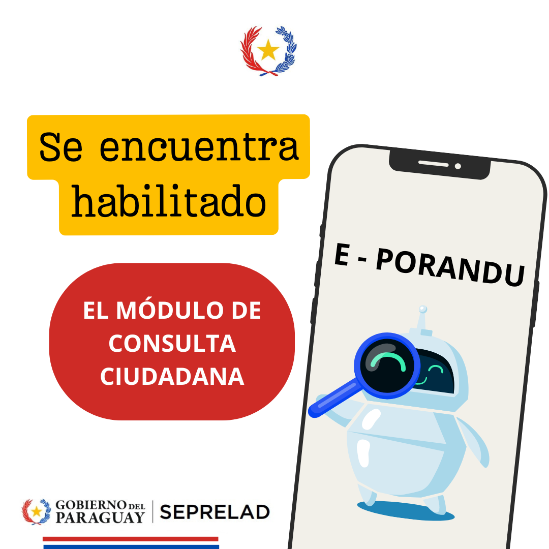 SEPRELAD lanza Módulo de Consultas Ciudadana E-PORANDU