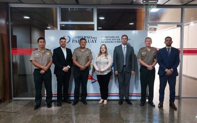 SEPRELAD recibe visita Protocolar de miembros de la Policía Nacional del Perú
