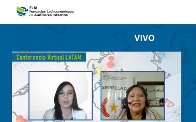 Instructora Especializada en prevención de lavado de activos de la SEPRELAD diserta en Conferencia Virtual organizada por la Fundación Latinoamérica de Auditores Internos