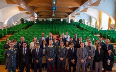 Funcionarios de la SEPRELAD participan en curso de formación titulado «Actividades investigativas para combatir los crímenes económicos y financieros» 