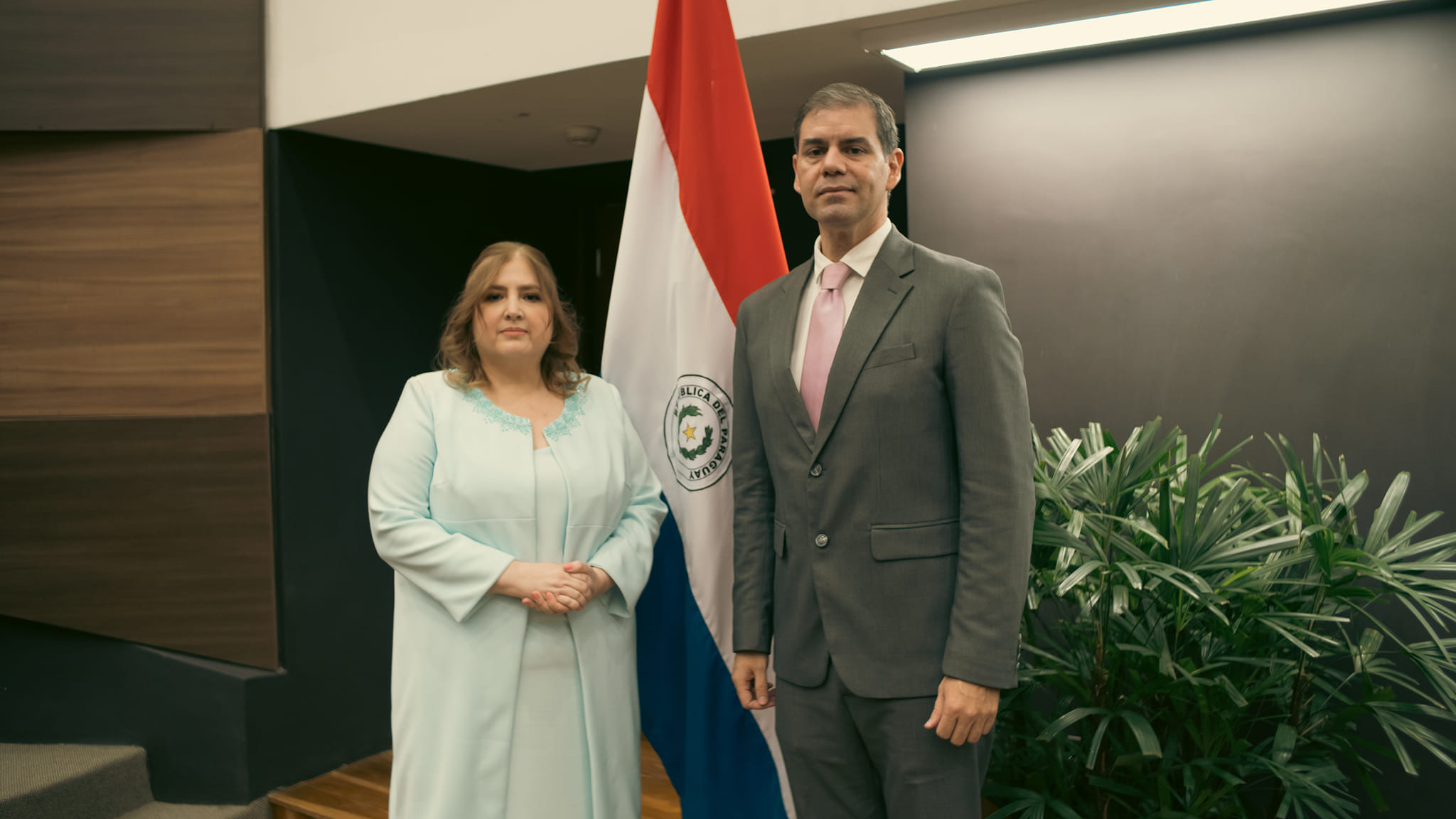 Ministra Liliana Alcaraz y viceministro Pablo Rojas asumen sus funciones en la SEPRELAD 