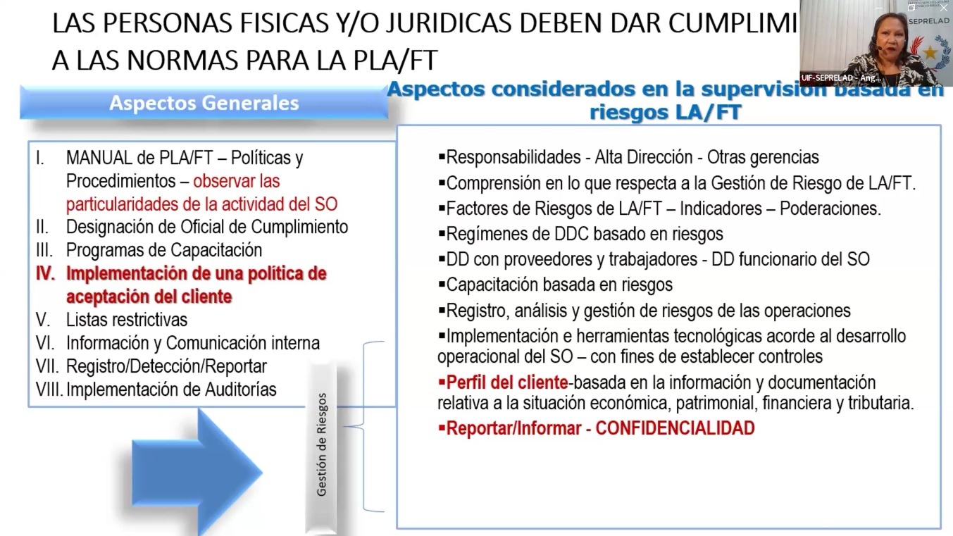 SEPRELAD capacita al sector de Inmobiliario para dar cumplimiento a las medidas de prevención del lavado de activos