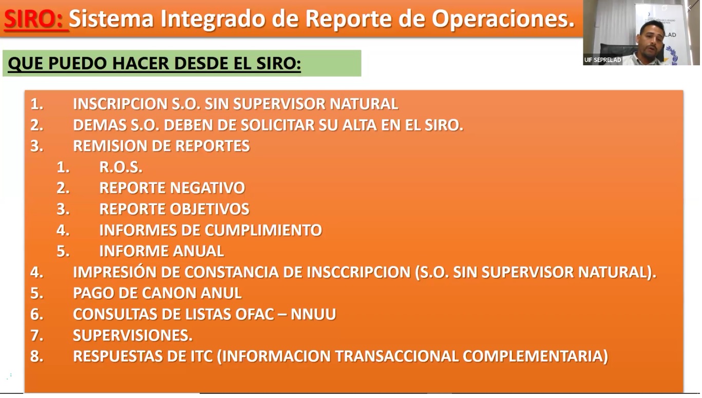 SEPRELAD realiza segunda capacitación para el sector Inmobiliario 